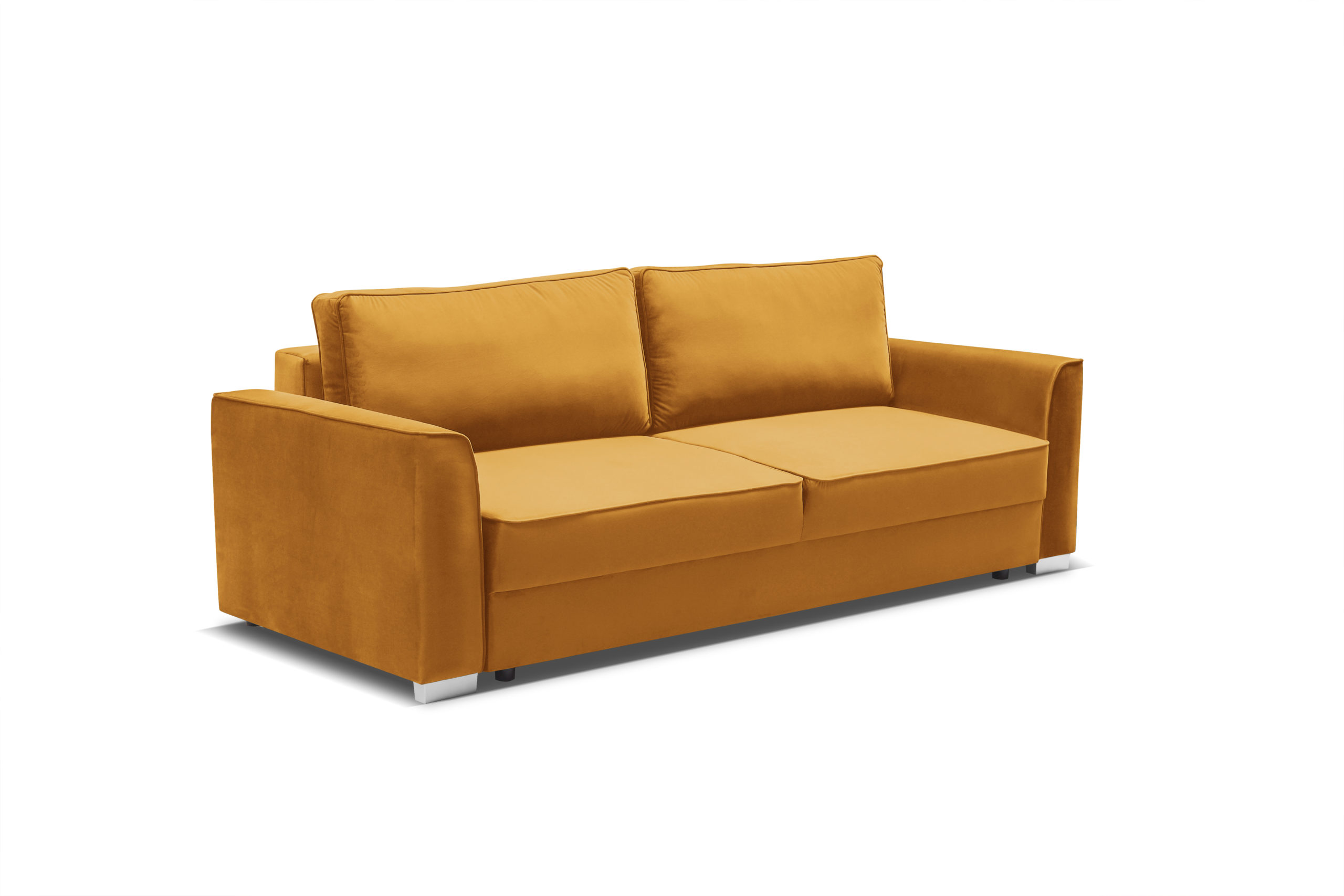 sofa sky w tkaninie wenus41 w kolorze żółtym