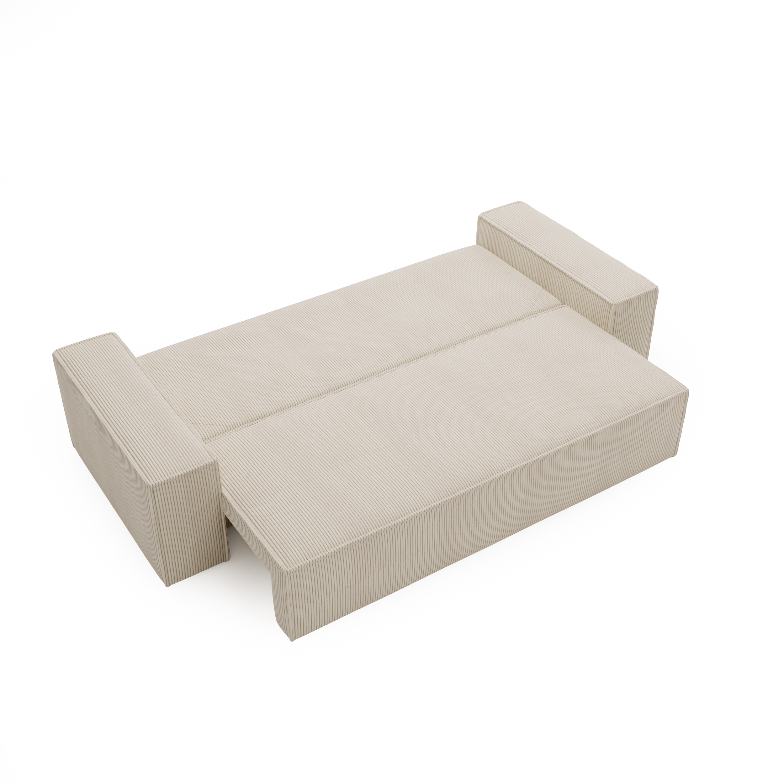 Sofa MALAGA z funkcją spania + sprężyna falista