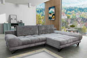 Narożnik ANTON - funkcja spania + pojemnik na pościel