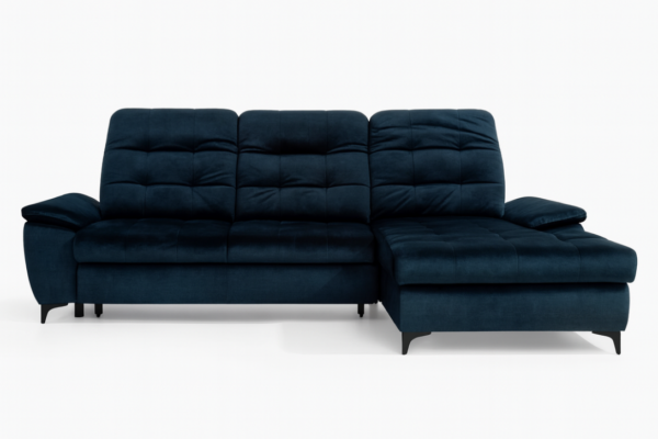 Narożnik CRYSTAL VOGUE 13- regulowane zagłówki + pojemnik na pościel - SZYBKA WYSYŁKA