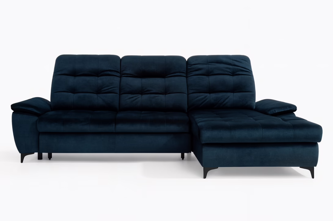 Narożnik CRYSTAL VOGUE 13- regulowane zagłówki + pojemnik na pościel – SZYBKA WYSYŁKA