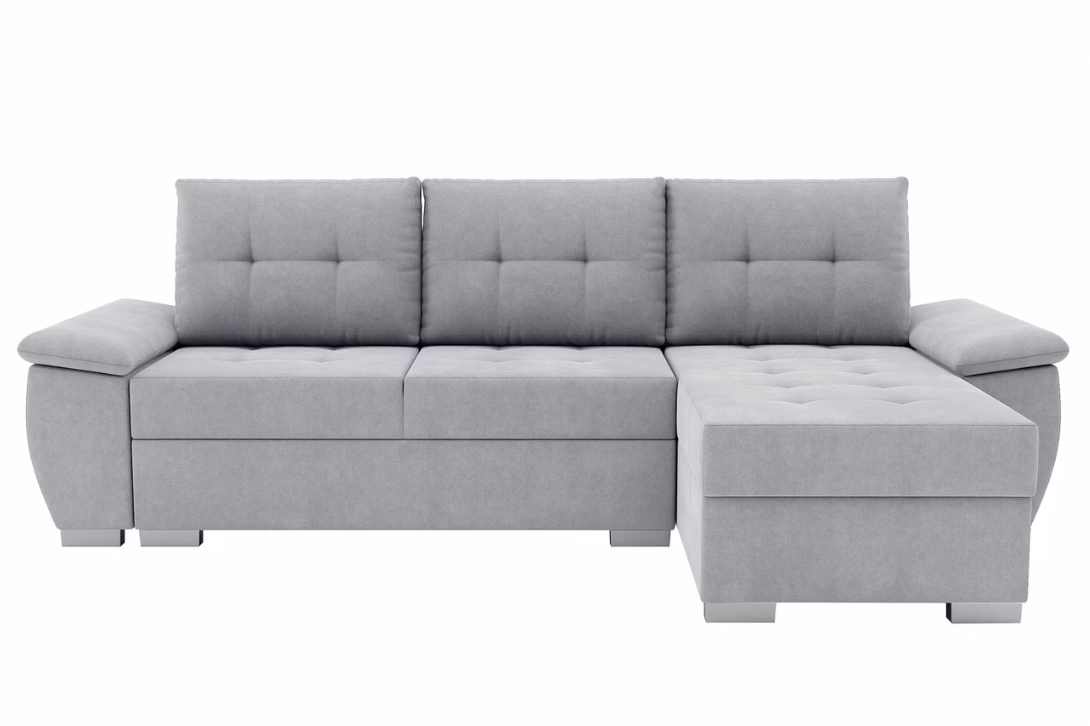 Narożnik ERGON SWING 16 – regulowane podłokietniki + pojemnik na pościel – SZYBKA WYSYŁKA