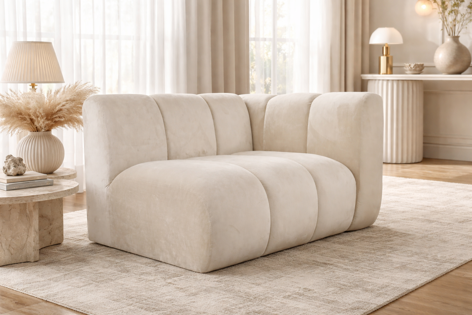 Element prosty lewy do sofy modułowej LORETTO