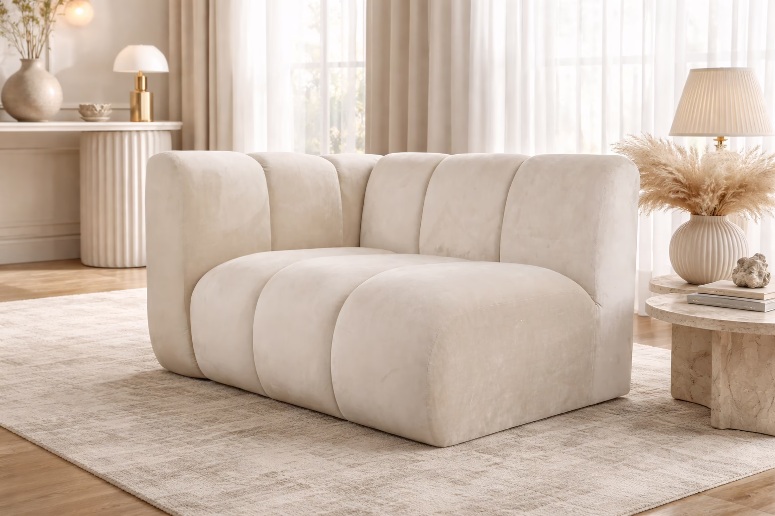 Element prosty prawy do sofy modułowej LORETTO