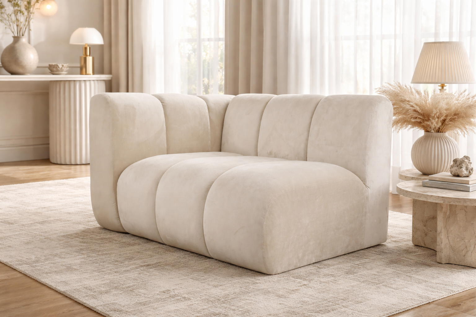 Element prosty prawy do sofy modułowej LORETTO