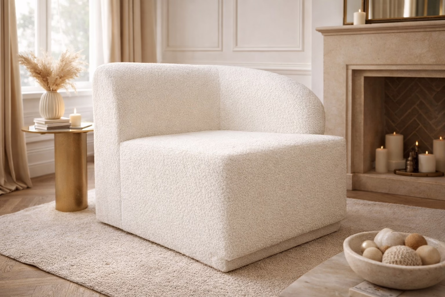 Element prosty prawy do sofy modułowej MIA