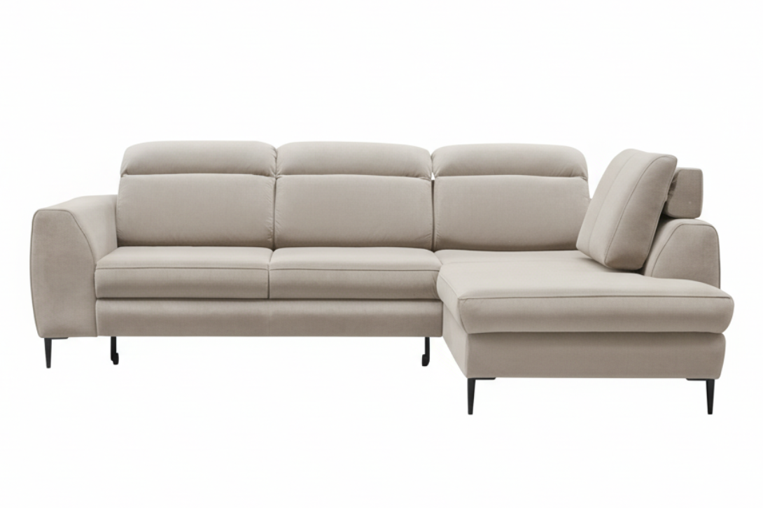 Narożnik IMPERIO - strona LEWA - tkanina SALVADOR 18 - SZYBKA WYSYŁKA