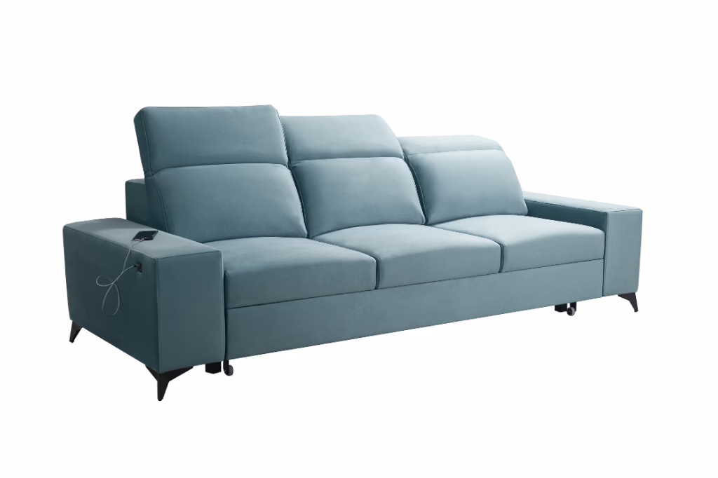 Sofa TARO – regulowane zagłówki + port USB