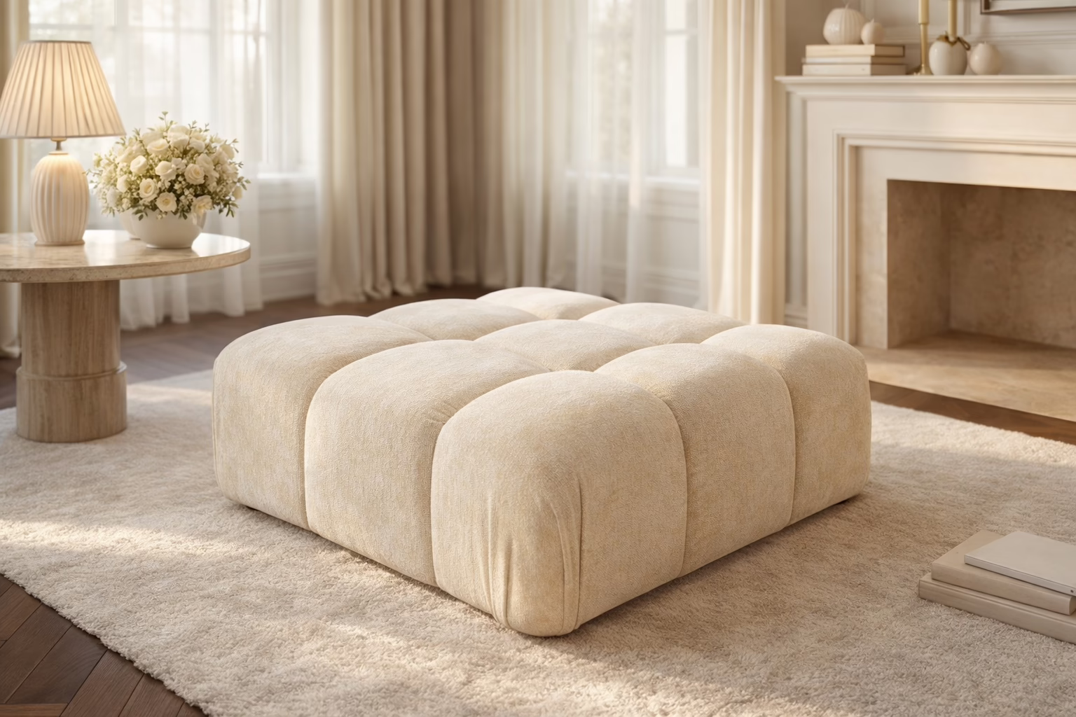 Pufa do sofy modułowej ELDORA