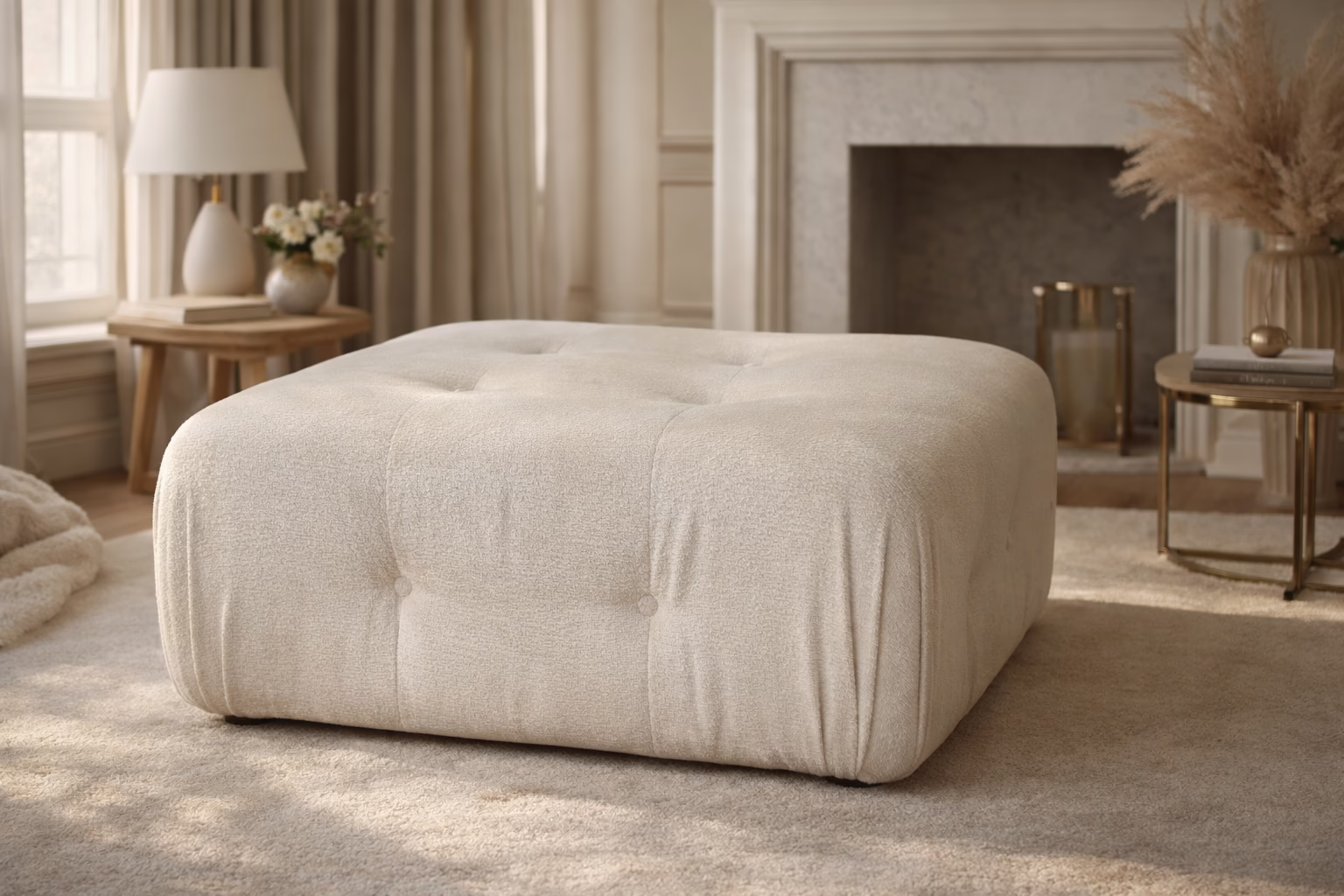 Pufa do sofy modułowej LEO