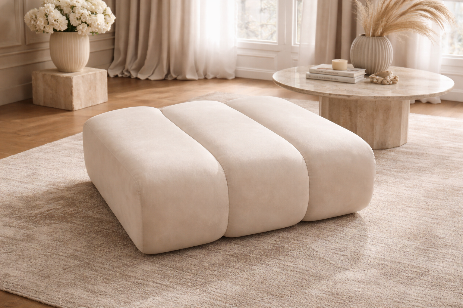 Pufa do sofy modułowej LORETTO