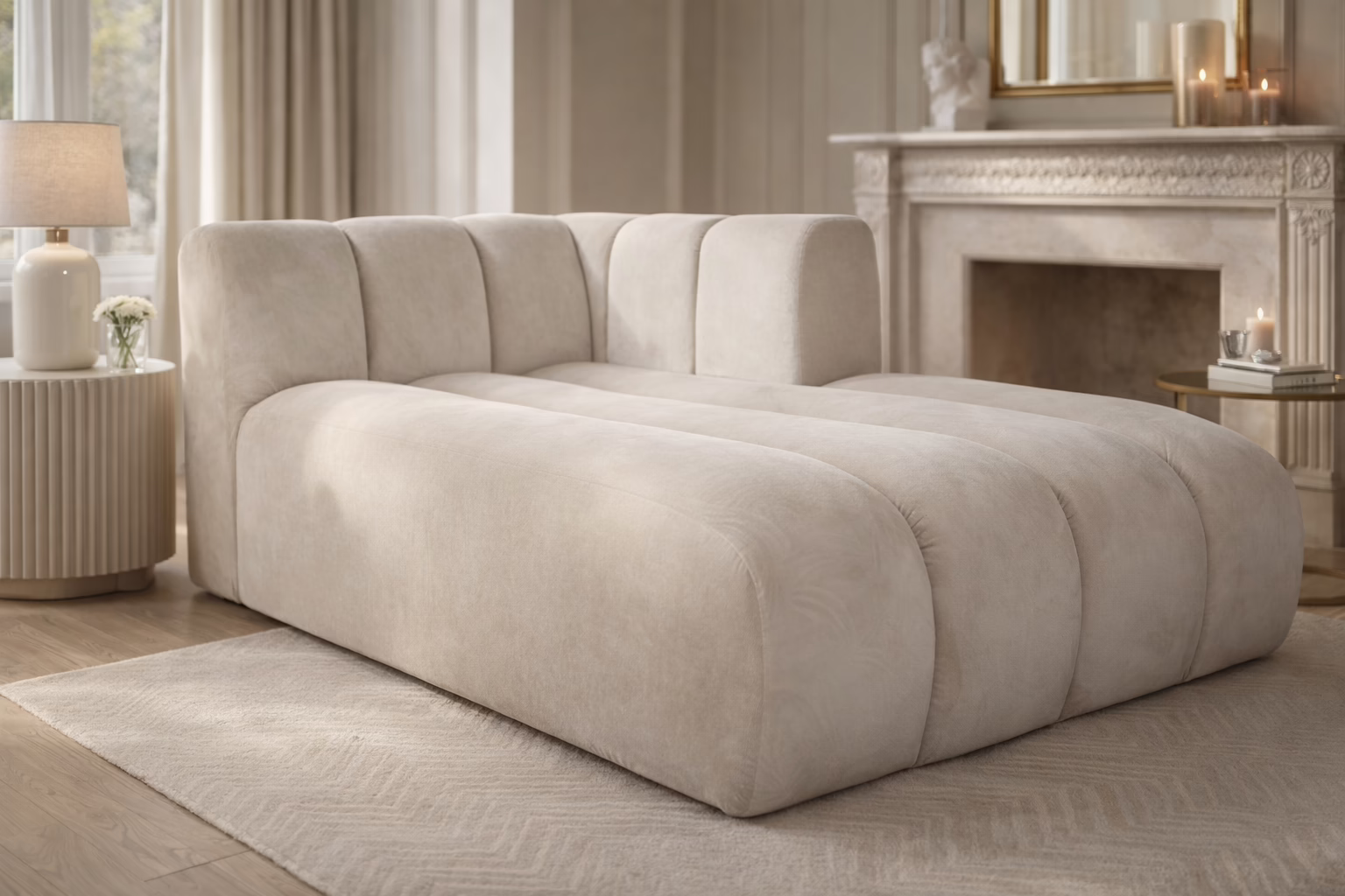 Szezlong prawy do sofy modułowej LORETTO