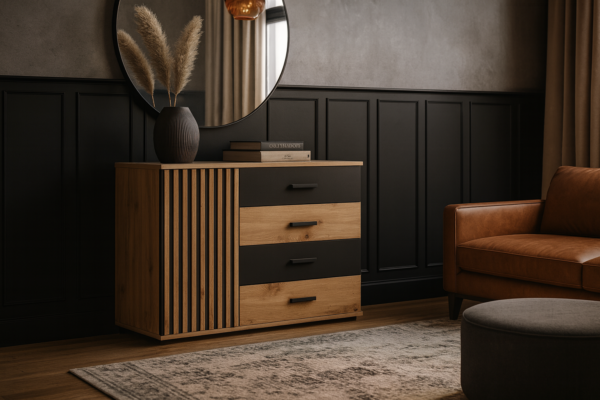 Komoda Sammy 120 x 91 x 45 cm