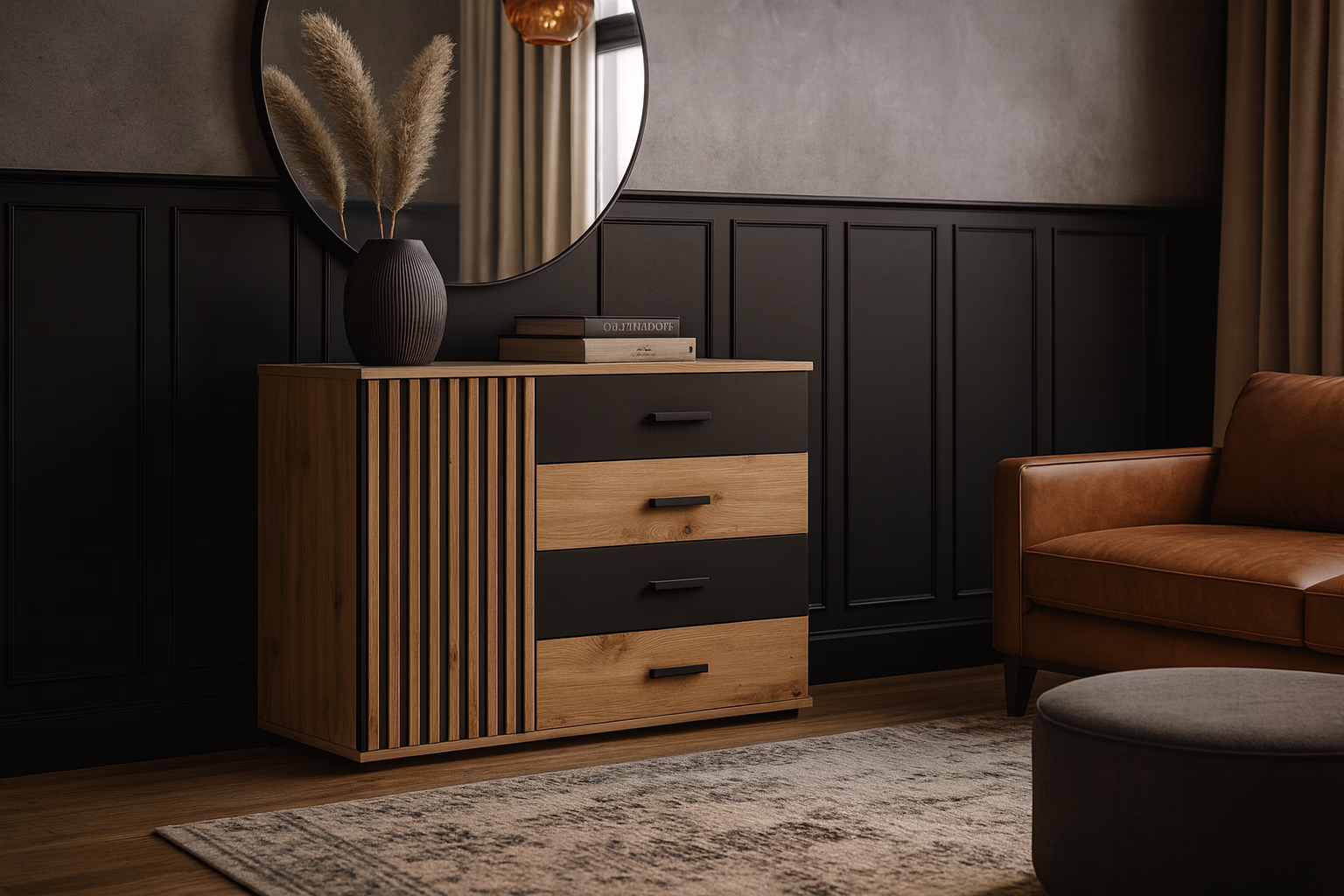 Komoda Sammy 120 x 91 x 45 cm