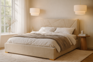 Łóżko tapicerowane DIANA