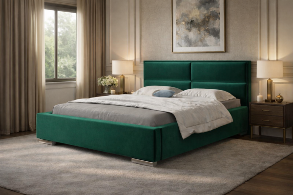 Łóżko tapicerowane LORETTA