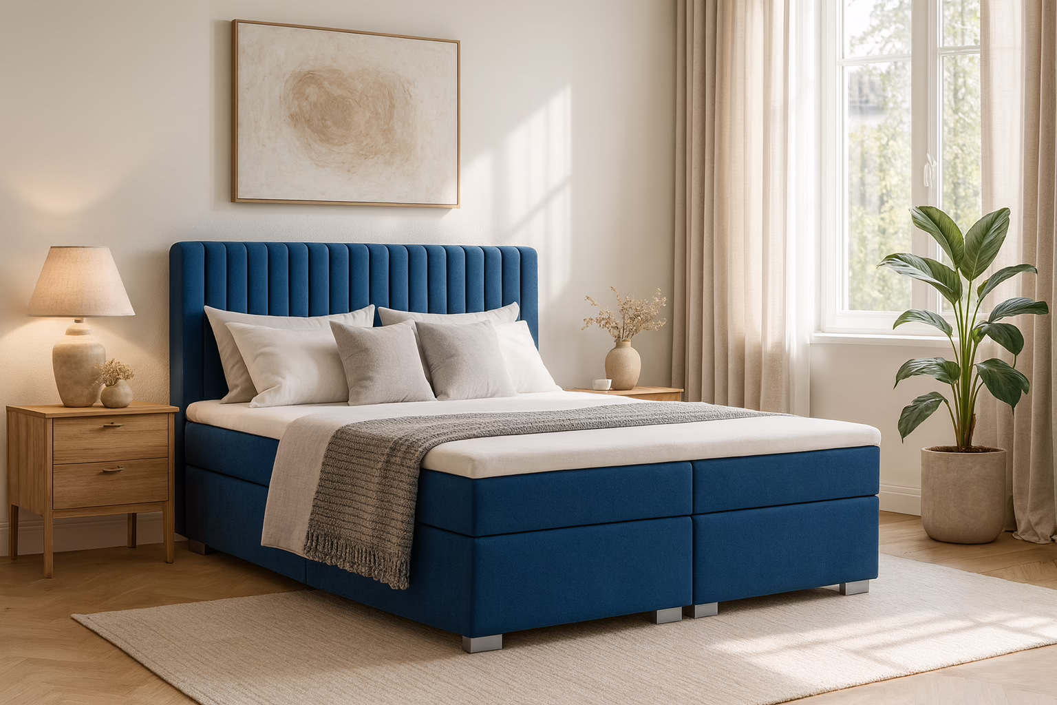 Łóżko kontynentalne PARIS