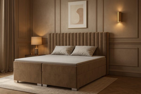 Łóżko kontynentalne VELA