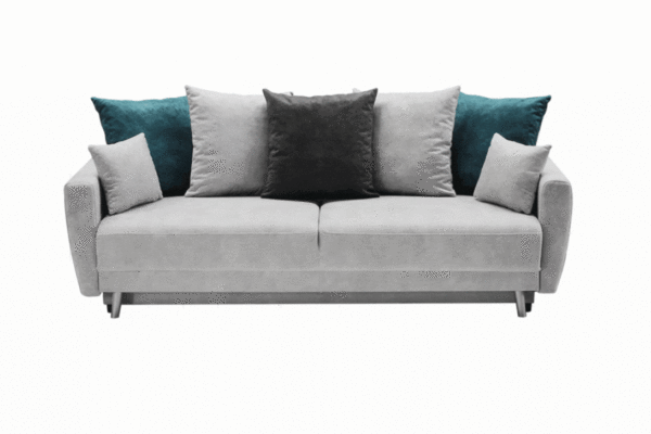 Sofa MELA - funkcja spania + pojemnik na pościel