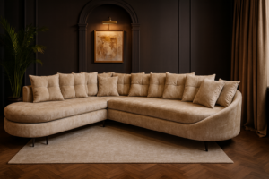 Narożnik ADEL - funkcja spania + pojemnik na pościel