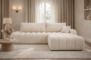 Narożnik BRISA - funkcja spania + pojemnik na pościel