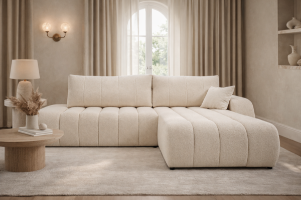 Narożnik BRISA - funkcja spania + pojemnik na pościel