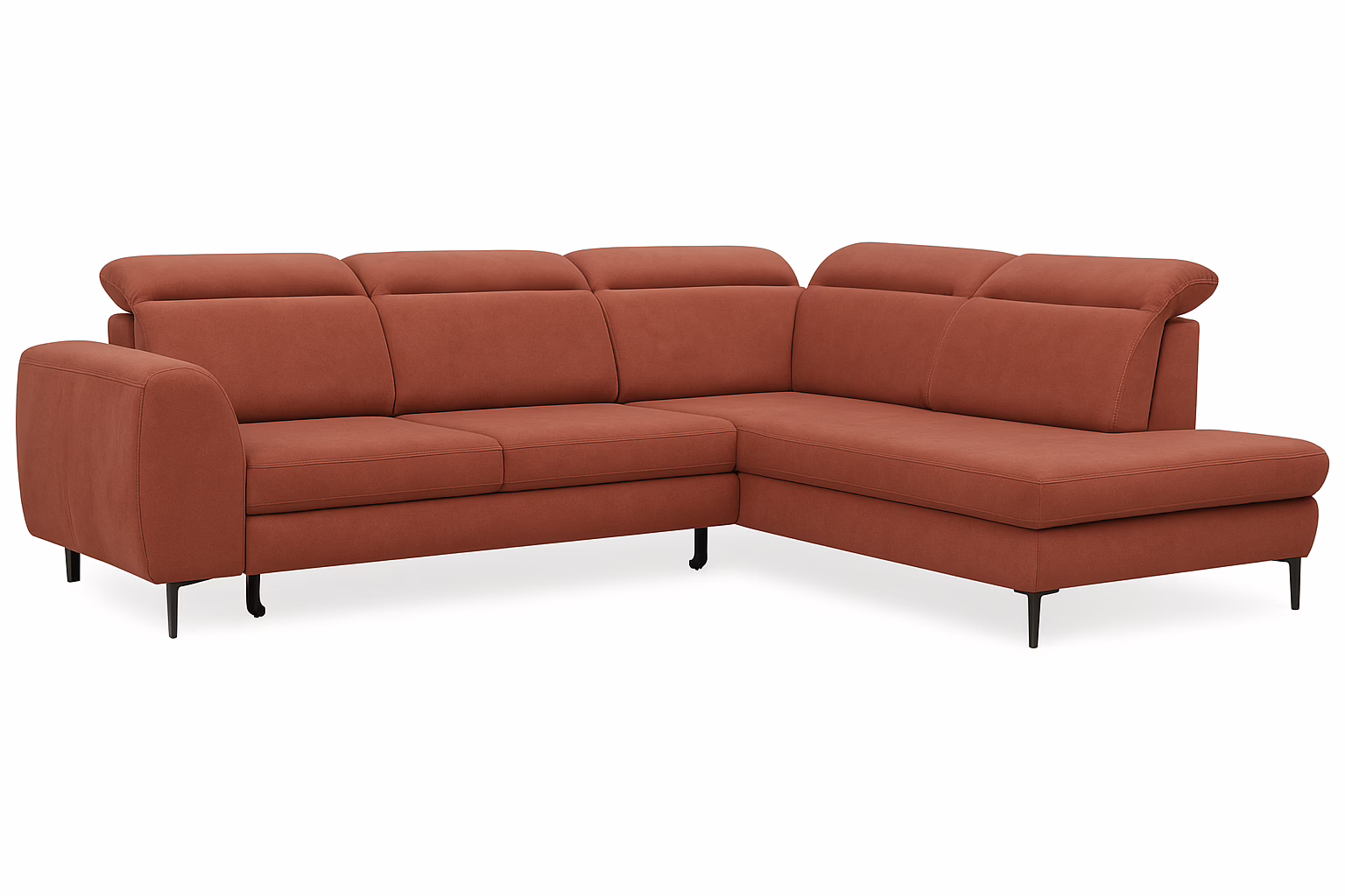 Narożnik PRESTON ZETTA 295 – regulowane zagłówki + pojemnik na pościel – SZYBKA WYSYŁKA