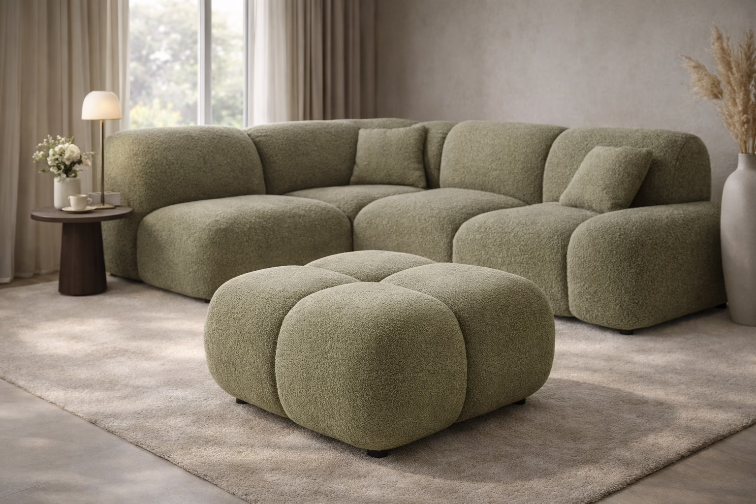 Pufa do mebli LUSSO/KORAL/BOHO