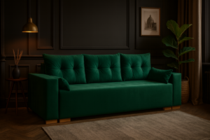 Sofa BARI - funkcja spania + pojemnik na pościel