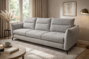 Sofa GIANI funkcja spania + wysokie nóżki
