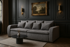 Sofa GLORIA - funkcja spania + 2x pojemnik na pościel