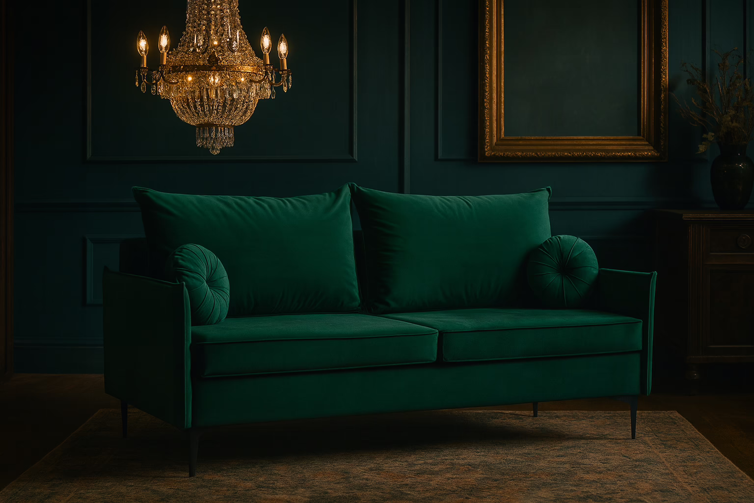 Sofa LEO – funkcja spania + pojemnik na pościel