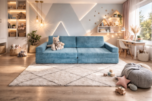 Sofa modułowa sensoryczna dla dzieci piankowa 8 elementów MAGIA
