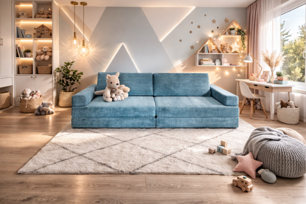Sofa modułowa sensoryczna dla dzieci piankowa 8 elementów MAGIA