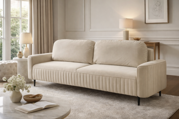 Sofa RUNA - funkcja spania + pojemnik na pościel