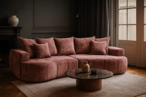 Sofa SINDI - funkcja spania + pojemnik na pościel