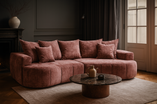 Sofa SINDI - funkcja spania + pojemnik na pościel