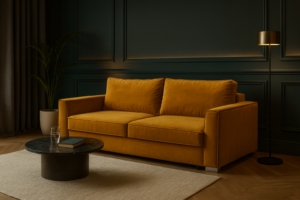 Sofa SKY - funkcja spania + pojemnik na pościel