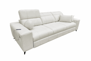Sofa VIVIEN - funkcja spania + port USB + GRATIS PODUSZKA