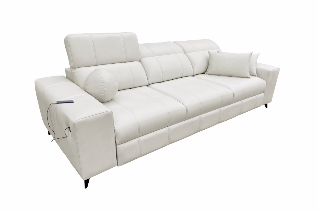 Sofa VIVIEN – funkcja spania + port USB + GRATIS PODUSZKA