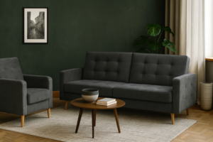 Komplet ARTE - wersalka + fotel